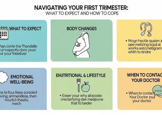 “Navigating through Your First Trimester: What to Expect and How to Cope”