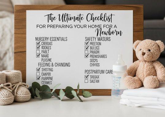“The Ultimate Checklist for Preparing Your Home for a Newborn”