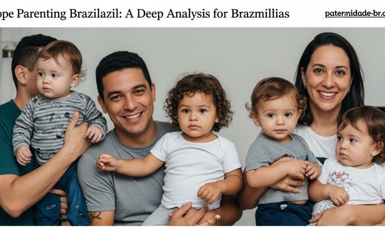 Brazilian family planning together after rainfall