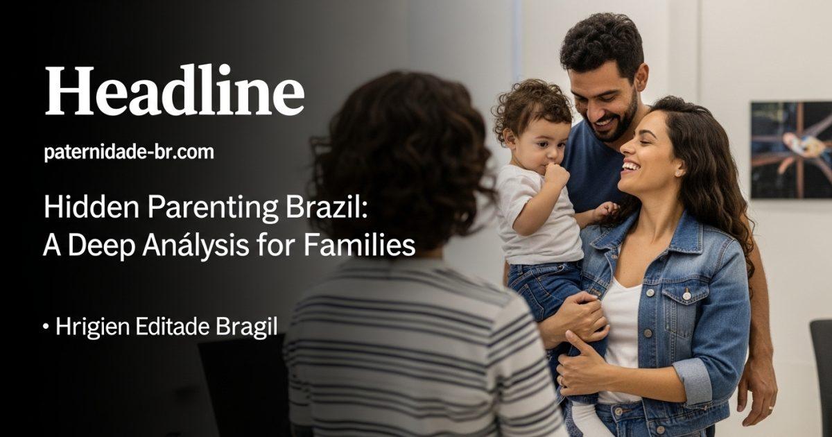 A Brazilian family sits together at home planning their week, reflecting the article's focus on parenting dynamics in Br