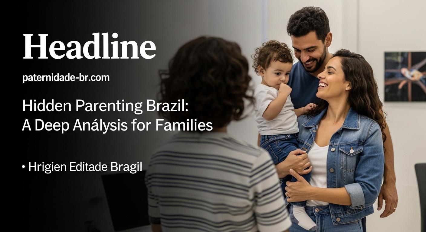 A Brazilian family sits together at home planning their week, reflecting the article's focus on parenting dynamics in Br