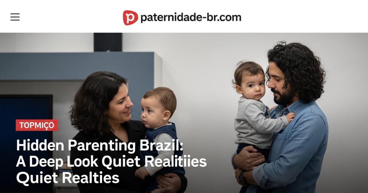Brazilian family planning the week together, illustrating hidden Parenting Brazil dynamics.