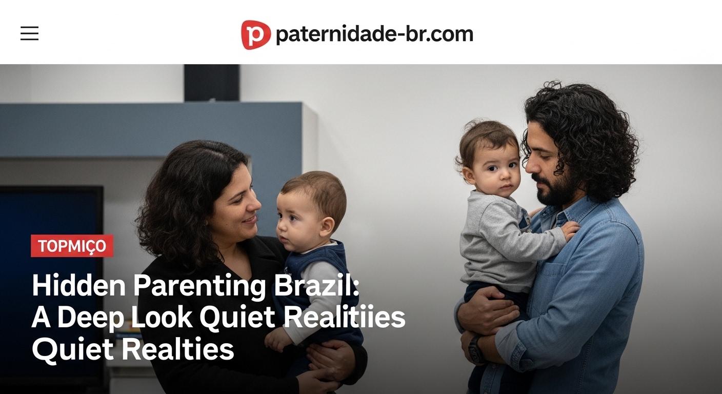 Brazilian family planning the week together, illustrating hidden Parenting Brazil dynamics.