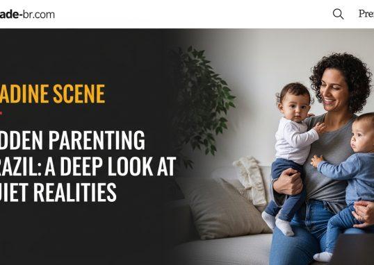 Brazilian family planning the week together, illustrating hidden Parenting Brazil dynamics.