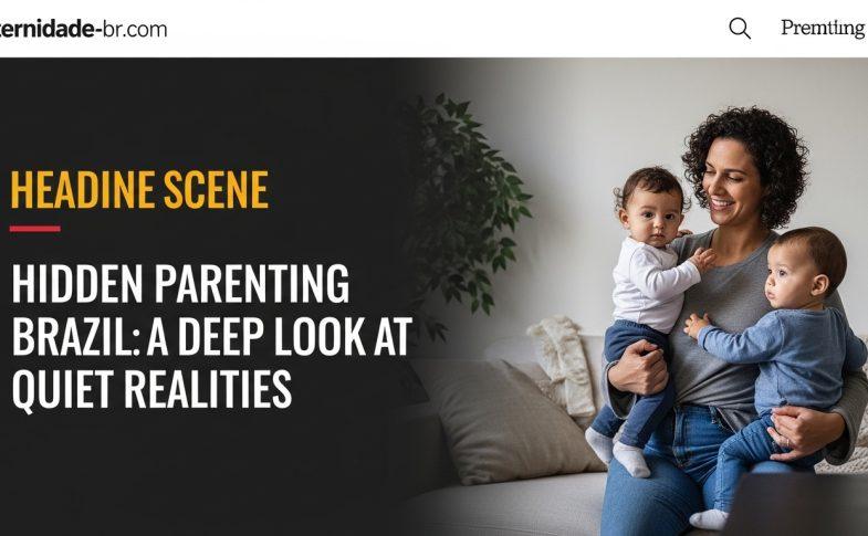 Brazilian family planning the week together, illustrating hidden Parenting Brazil dynamics.