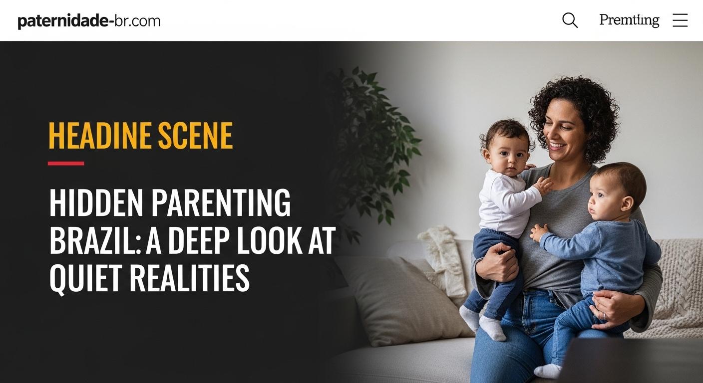 Brazilian family planning the week together, illustrating hidden Parenting Brazil dynamics.