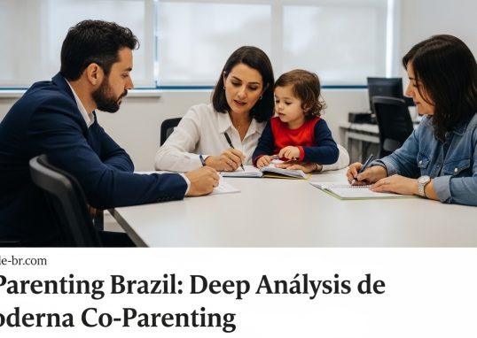 Brazilian father planning parenting with partner in a modern home setting.