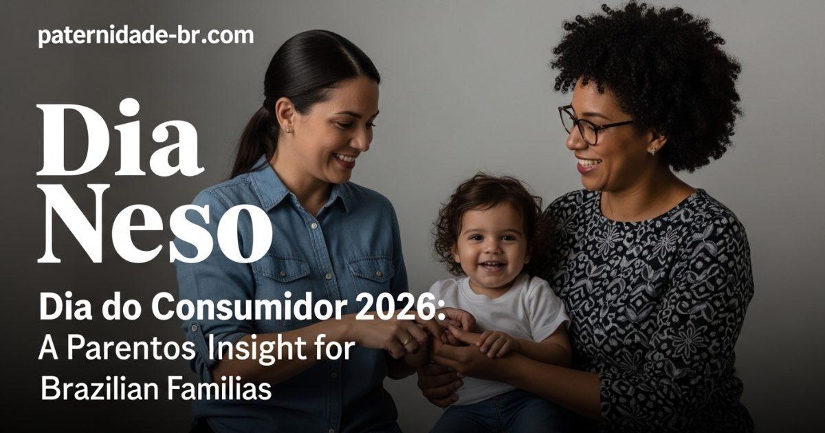Brazilian family shopping during Dia do Consumidor 2026 promotions