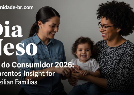 Brazilian family shopping during Dia do Consumidor 2026 promotions
