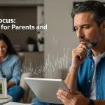 Parent evaluating Kalshi market news on a tablet at home